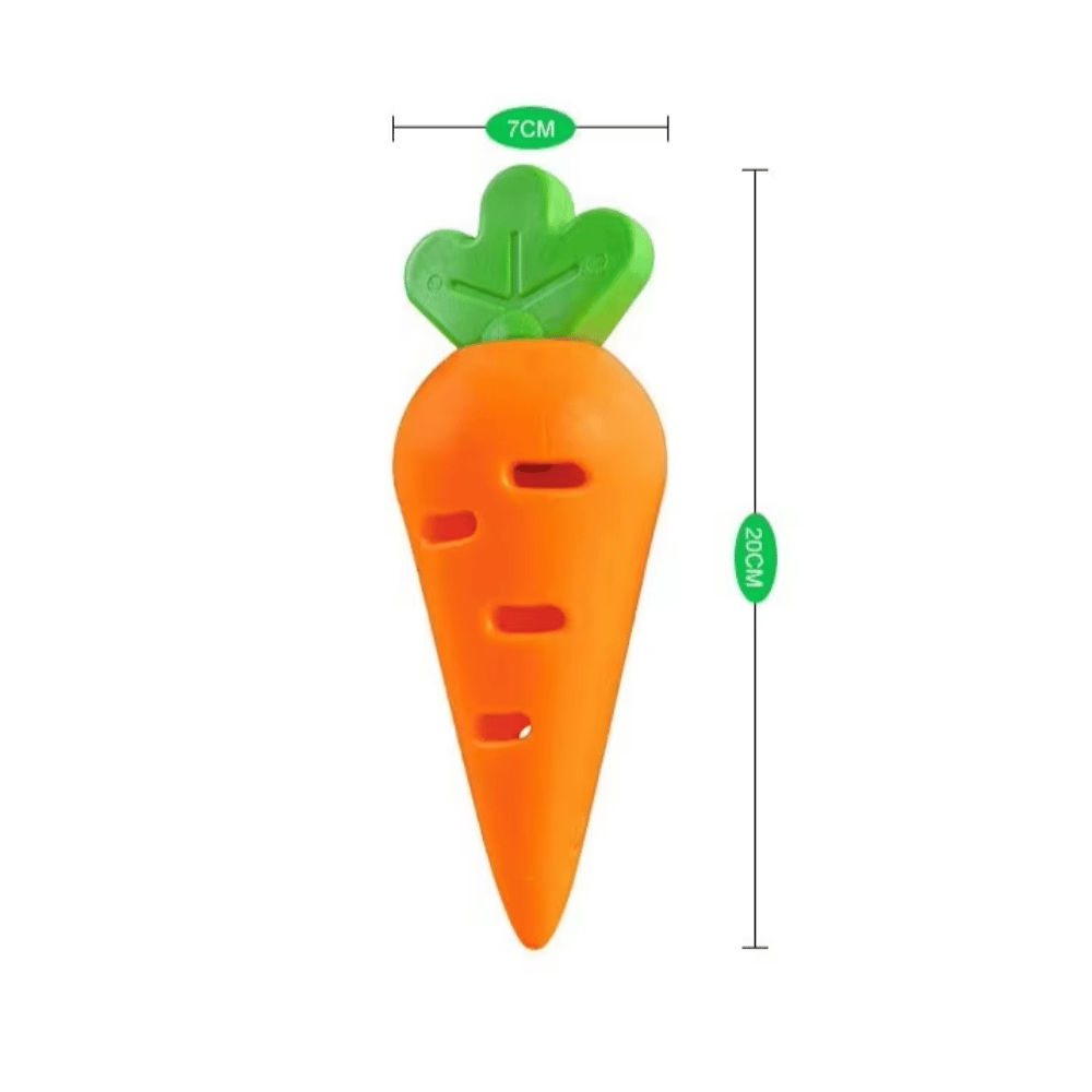 Carrot Treat Dispenser Dog Toy