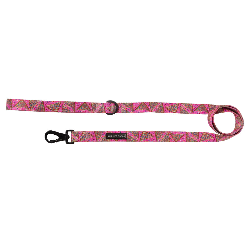 Big & Little Dogs Pink Fairy Bread Dog Leash