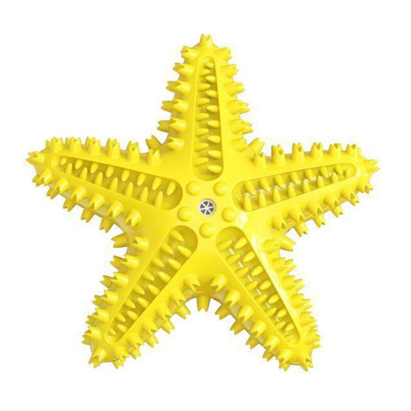 Enrichment Starfish Squeaker Dog Toy