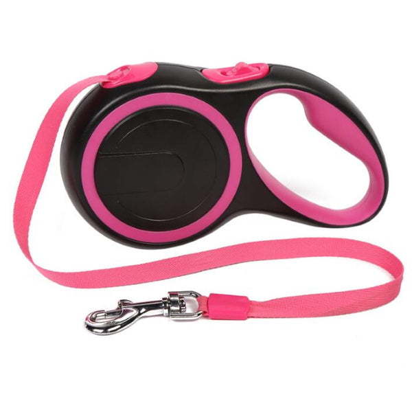 Neon Retractable Dog Lead 3 & 5 meter
