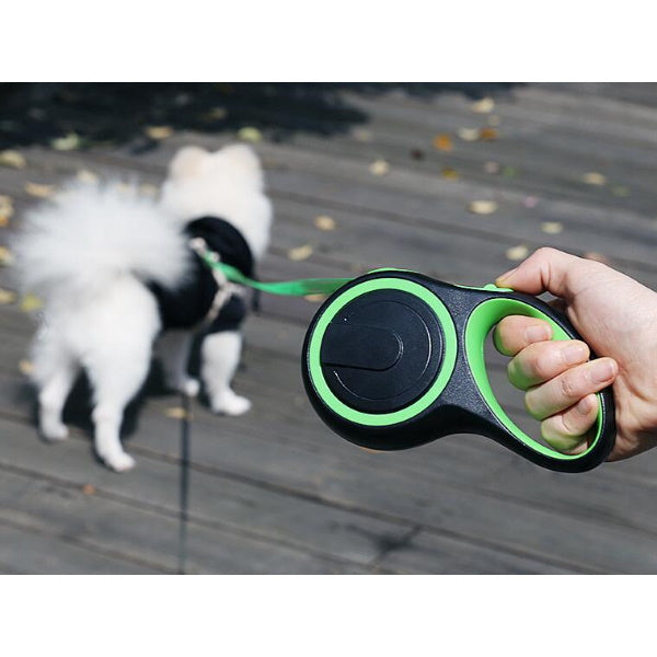 Neon Retractable Dog Lead 3 & 5 meter