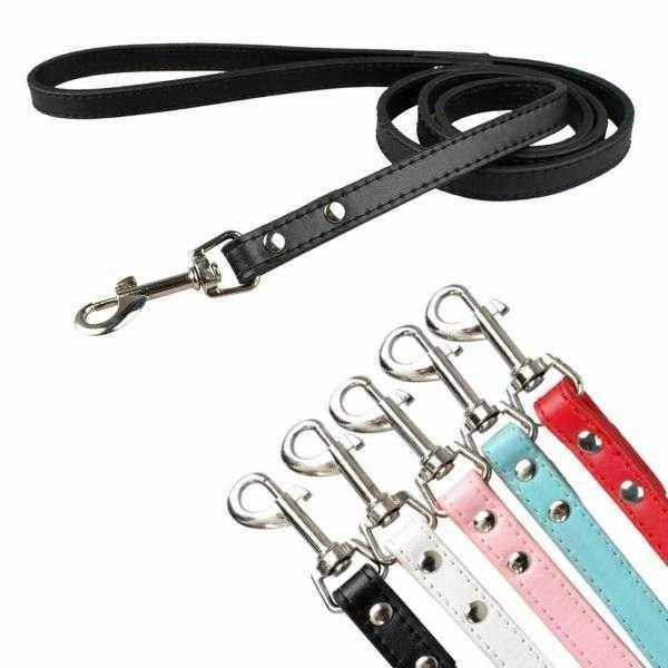 PU Leather Dog Leash